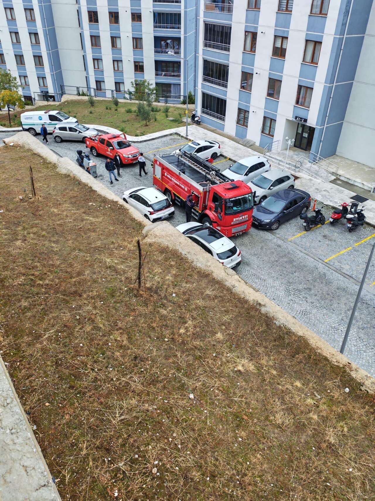 Menteşe’de TOKİ Konutlarında Mutfak Yangını 1